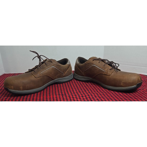 Red Wing Shoes Men's 13H 6708 Brown Leather Safety Toe Oxford Work Comfort Pro - Picture 5 of 9